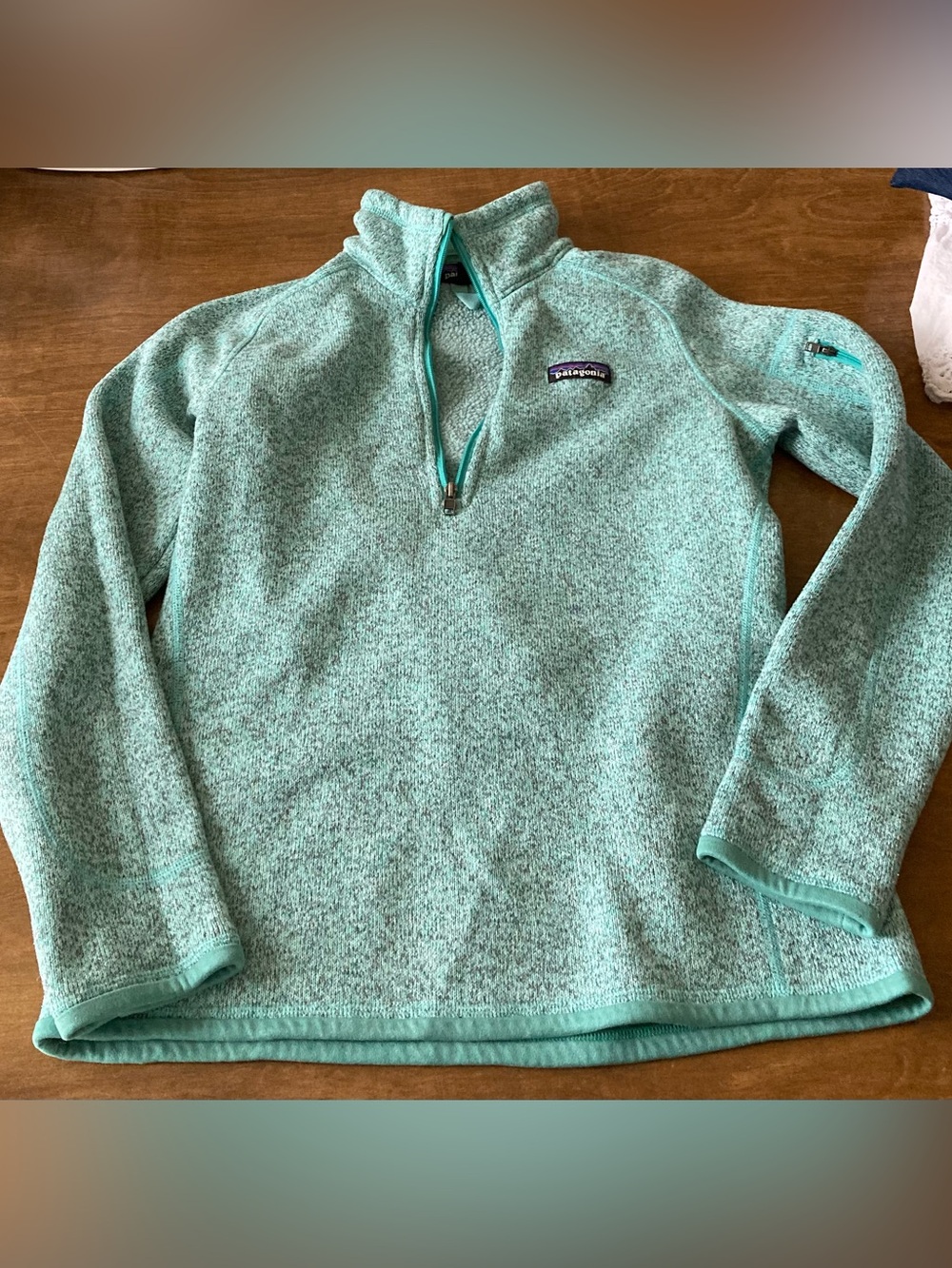 Patagonia teal better sweater S